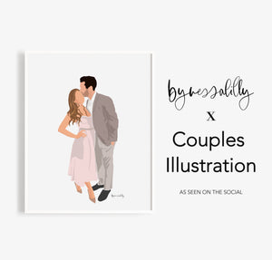 Custom Couples Illustration